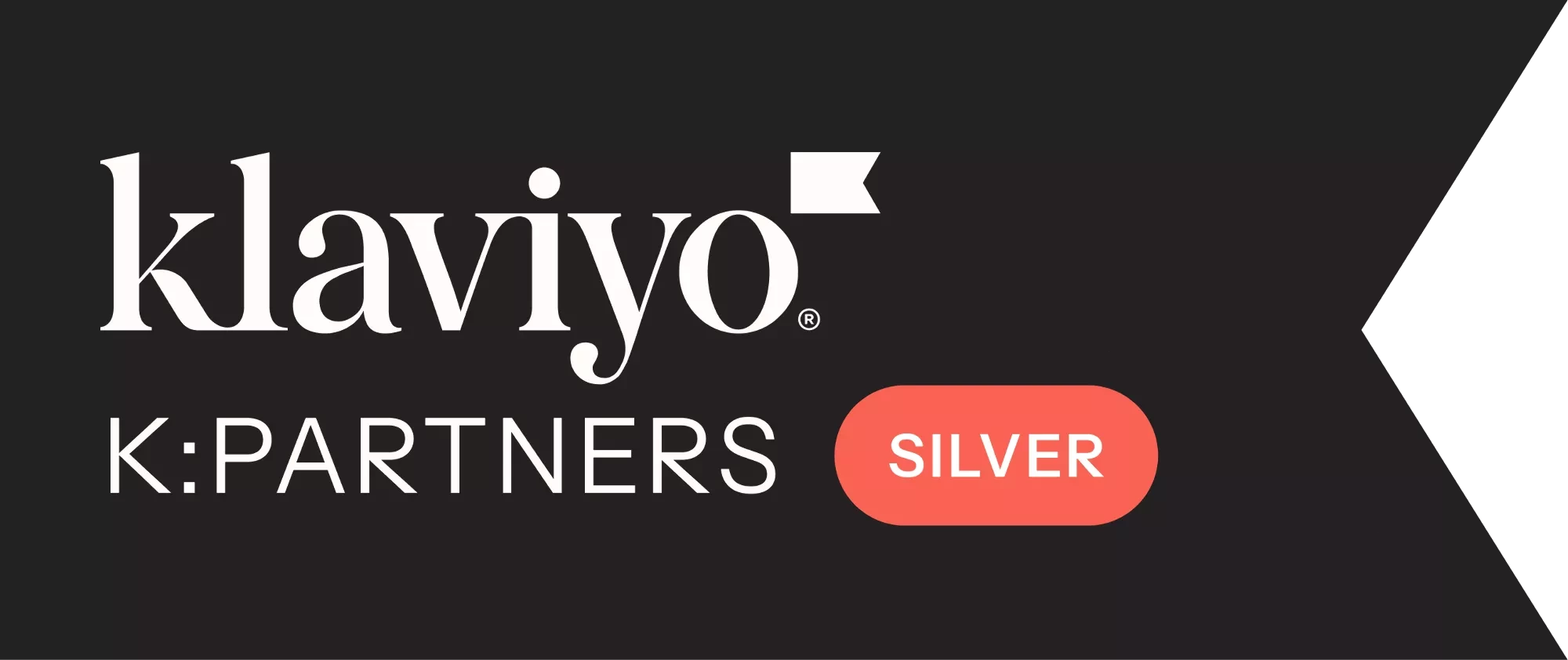 Klaviyo Silver Partner zwart