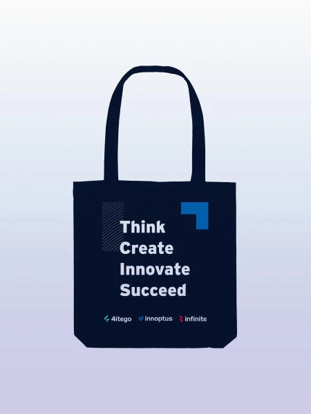 Tas met 4ITEGO Group branding