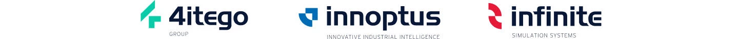 Logo's 4ITEGO Group, Innoptus, Infinite
