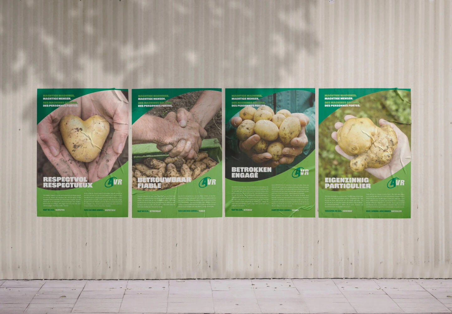 affiches AVR voor employer branding