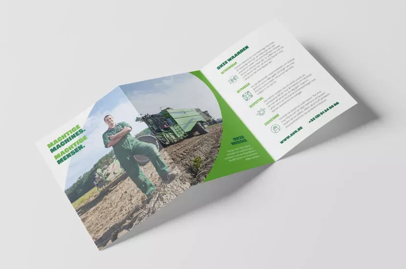 AVR drukwerk nieuw employer branding concept landscape