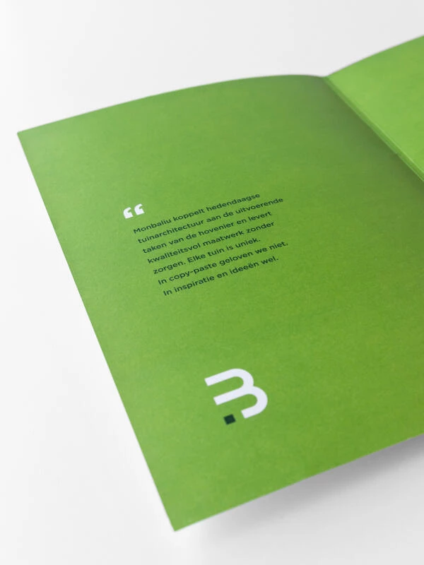 magazine groene pagina van Monbaliu
