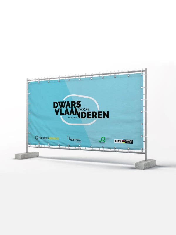 Herasdoek met logo van Dwars Door Vlaanderen