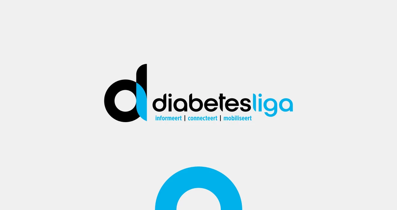 Logo Diabetes Liga breed