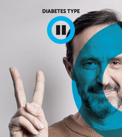 Diabetes type 2 folder cover