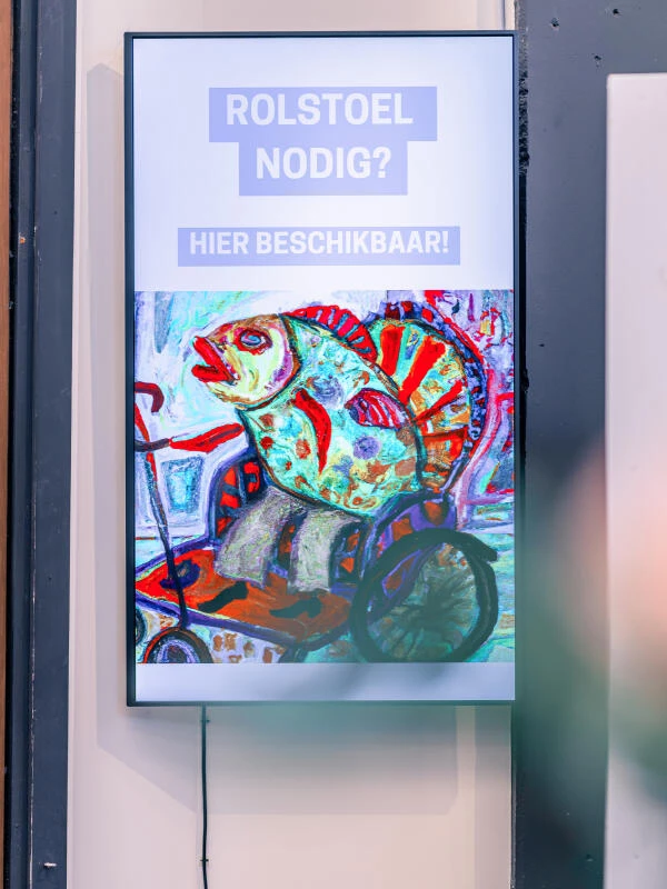 Campagne voor rolstoel Economisch Huis Oostende