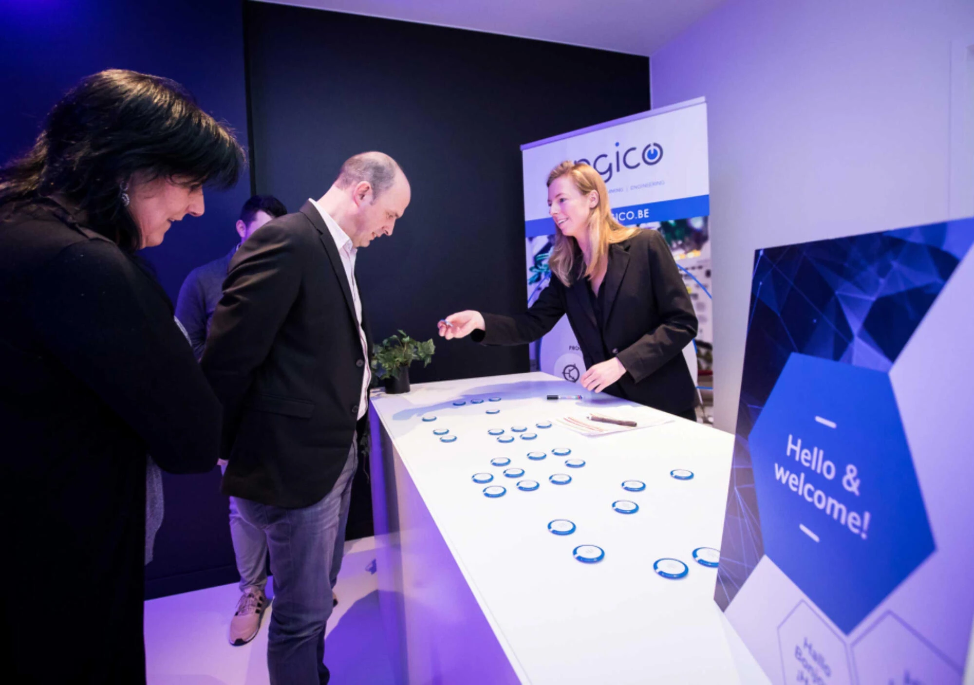 Event Engico met interactie
