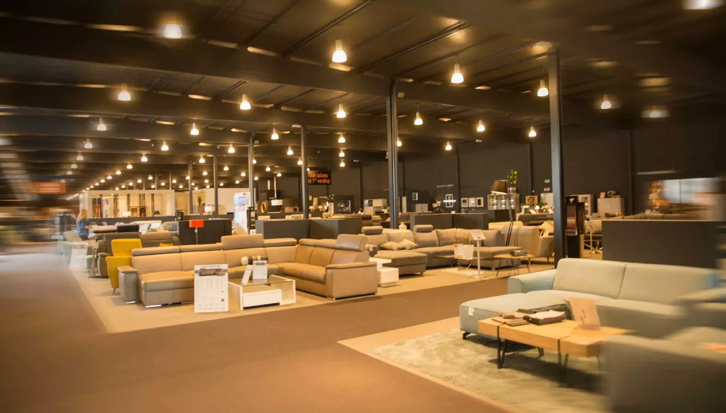 Showroom van Max Meubel