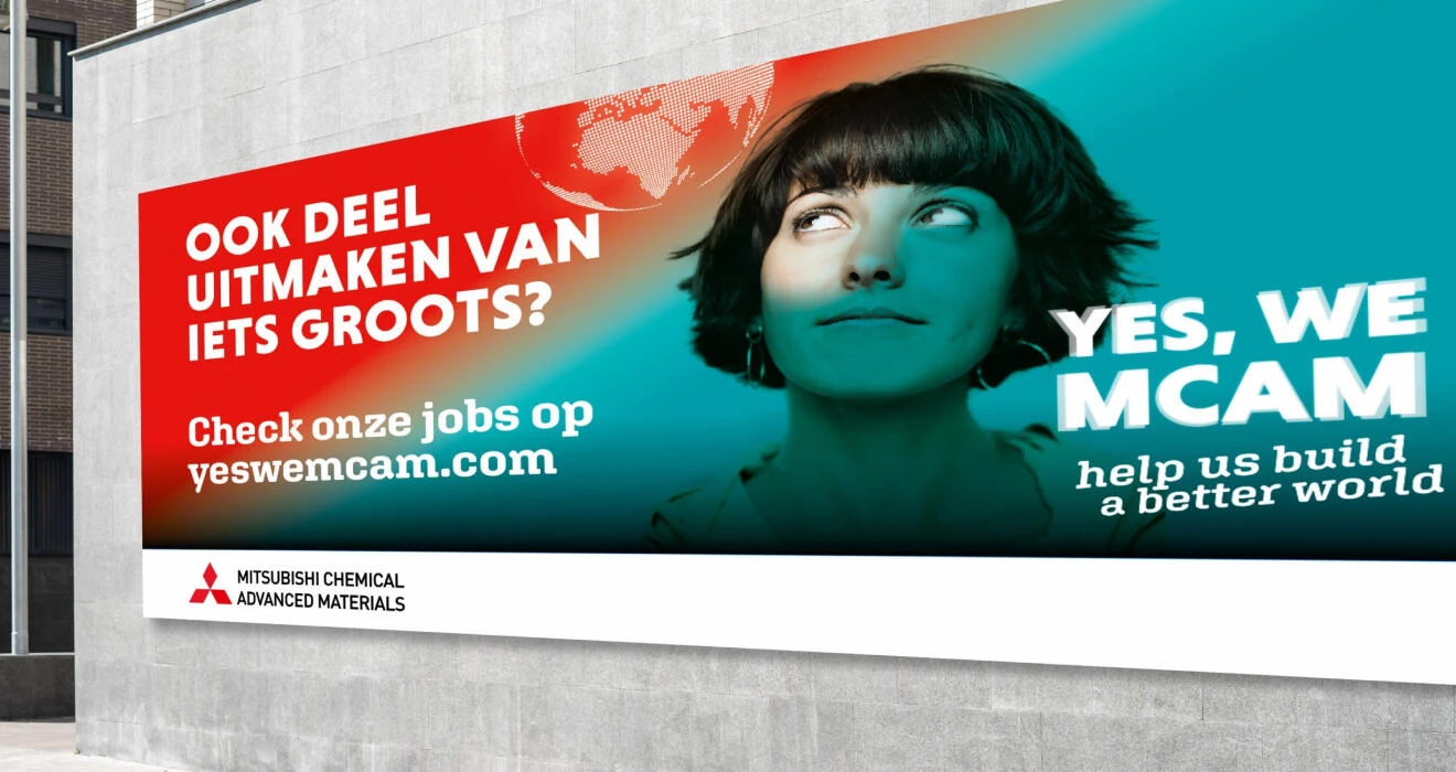 breed campagnebeeld Mitsubishi Chemical Group