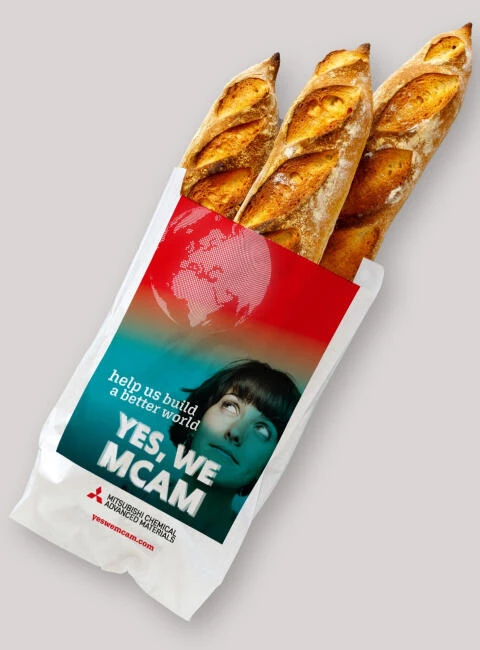 Broodzak Mitsubishi Chemical Group van campagne