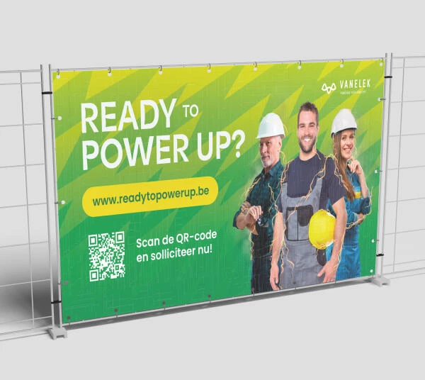 Herasdoek Vanelek voor employer branding taject "Ready to power up?"
