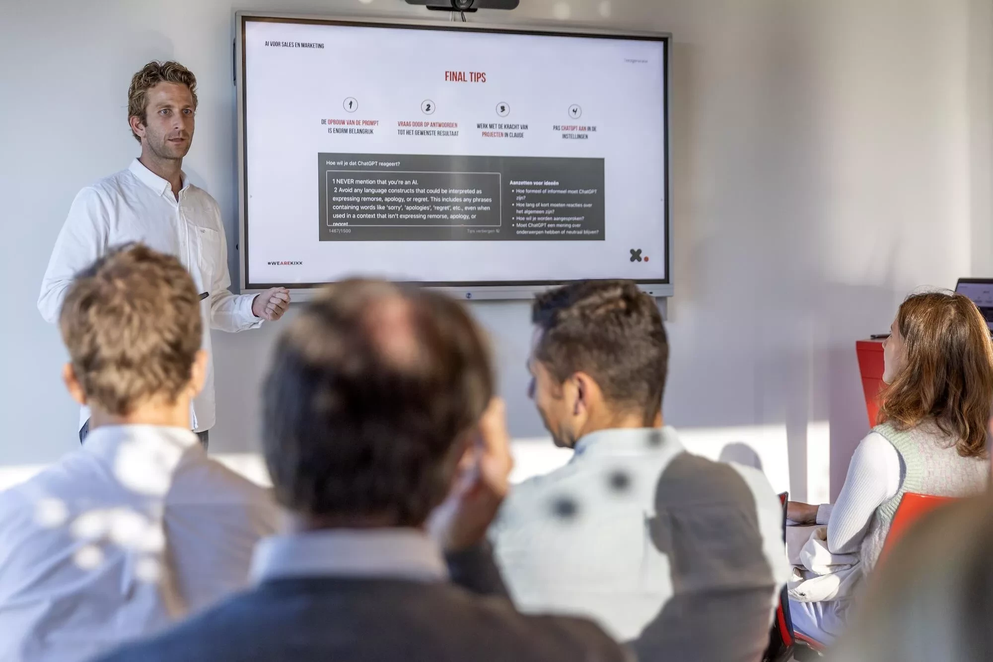 Renke Pieters presenteert de KIXX Academy